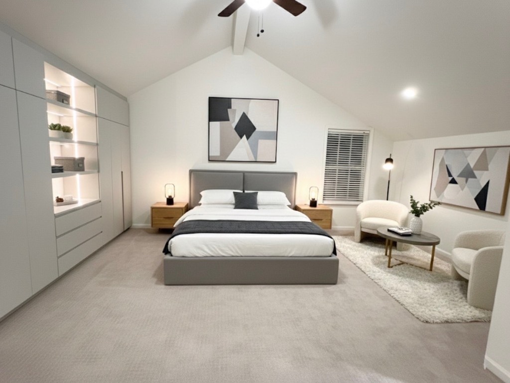 8806 El Rey Boulevard Austin, TX 78737 - Photo 35 of 35 AI staged with visual idea for wardrobe buildout in the primary suite.