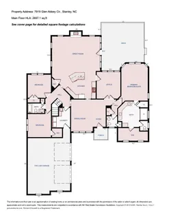 $869,999 | 7919 Glen Abbey Circle, Stanley, NC 28164