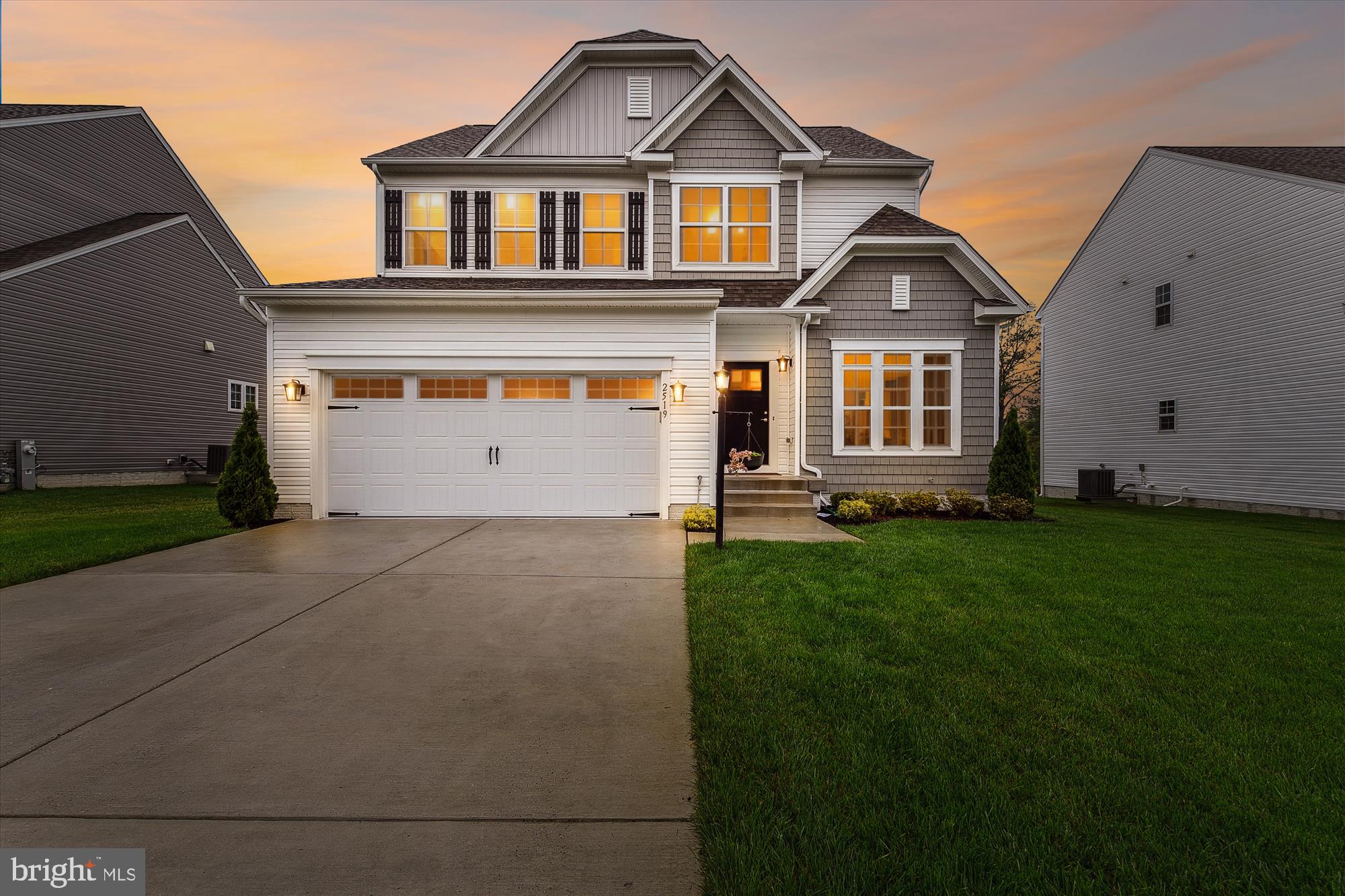 2519 Easy Street Fallston, MD 21047 - Photo 3 of 44 Front: Twilight