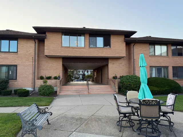 a view of a house with a patio