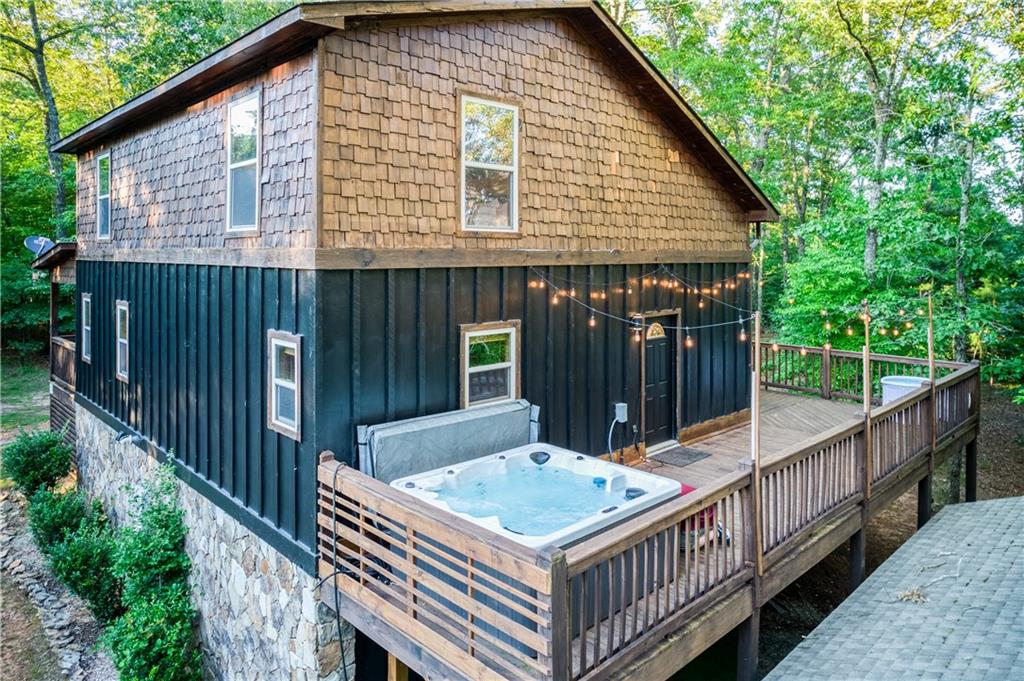 774 Kelly Ridge Drive Blue Ridge, GA 30513 - Photo 45 of 99 a view of a house with wooden deck