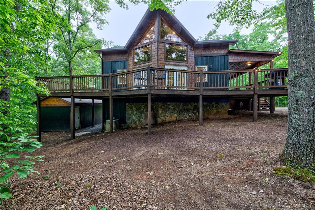 774 Kelly Ridge Drive Blue Ridge, GA 30513 - Photo 79 of 99 a view of house with outdoor space and deck