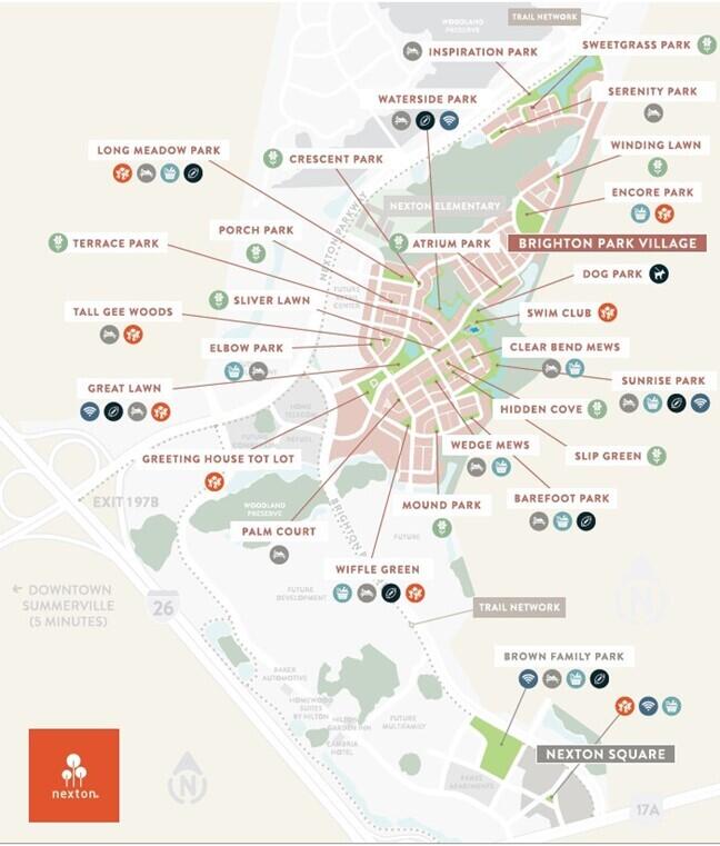 412 Great Egret Trace Summerville, SC 29486 - Photo 57 of 81 BPV Amenities Map