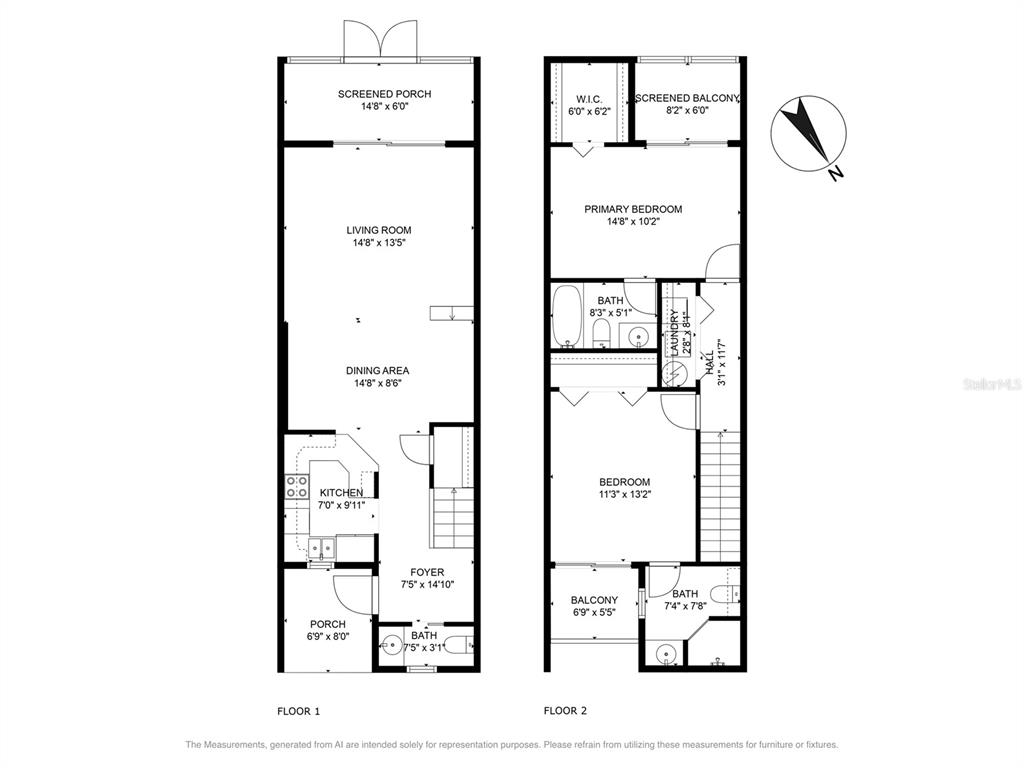 3647 Edgewater Drive Sebring, FL 33872 - Photo 50 of 54 a picture of a floor plan