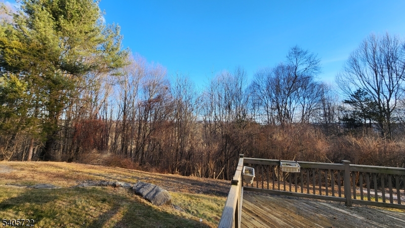 136 Route560 Layton, NJ 07851 - Photo 25 of 50 a view of balcony with wooden fence and floor