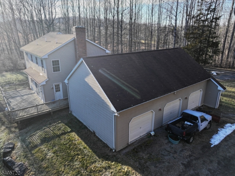 136 Route560 Layton, NJ 07851 - Photo 8 of 50 an aerial view of a house with a yard