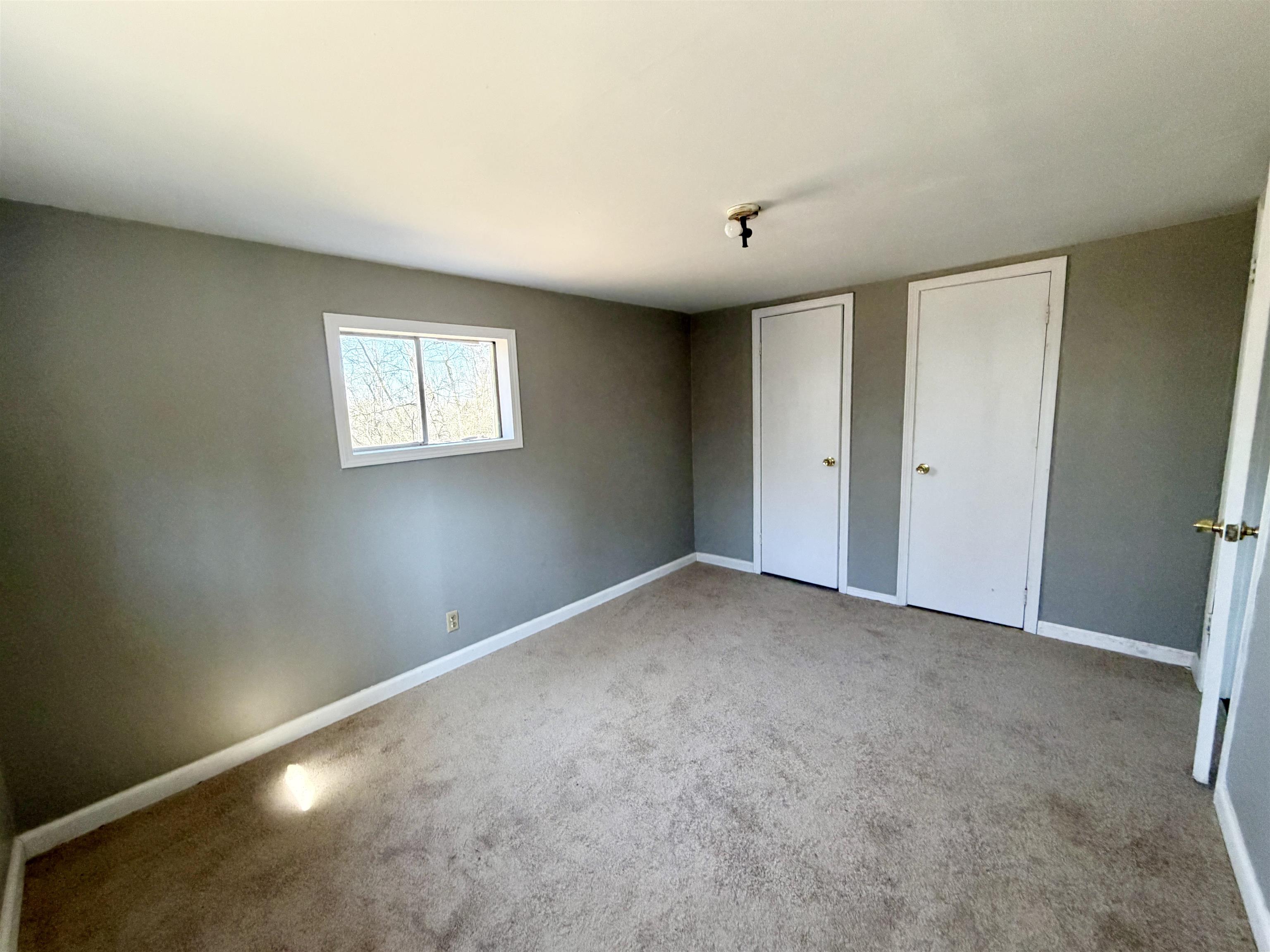 345 Shad Lane Adamsville, TN 38310 - Photo 10 of 20 Unfurnished bedroom with two closets and carpet