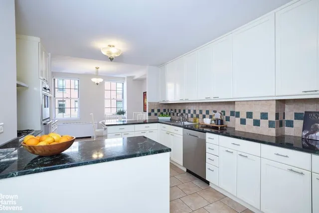 a city view with tall buildings