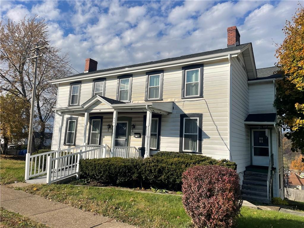 624 4th Street Monongahela, PA 15063 - Photo 1 of 29 a front view of a house with garden