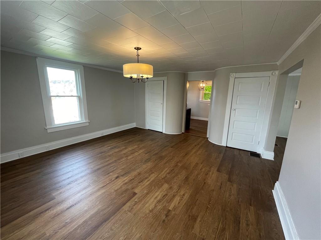 624 4th Street Monongahela, PA 15063 - Photo 16 of 29 an empty room with wooden floor and window