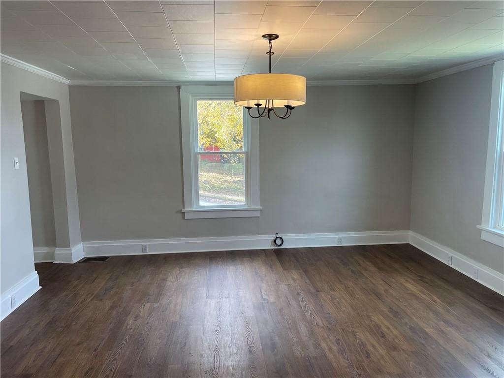 624 4th Street Monongahela, PA 15063 - Photo 17 of 29 wooden floor in an empty room with a window