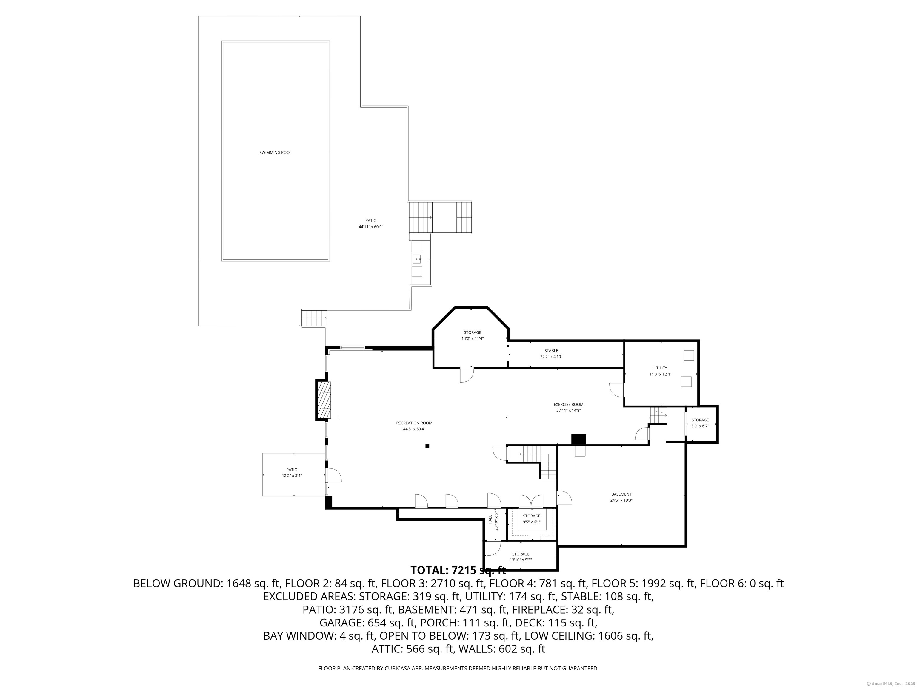 113 Skyview Lane New Canaan, CT 06840 - Photo 40 of 40 a picture of floor plan