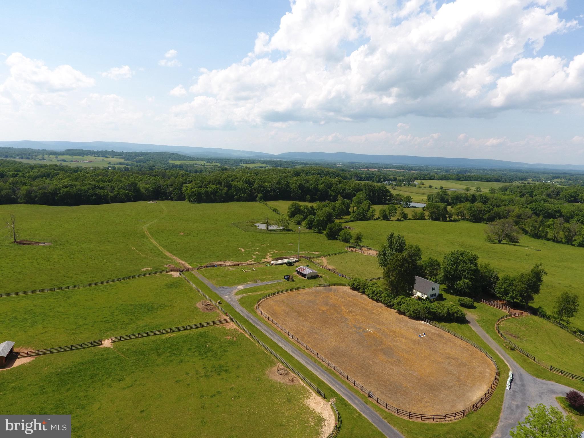 3656 Zulla Road The Plains, VA 20198 - Photo 80 of 81 Aerial View (Riding Arena)