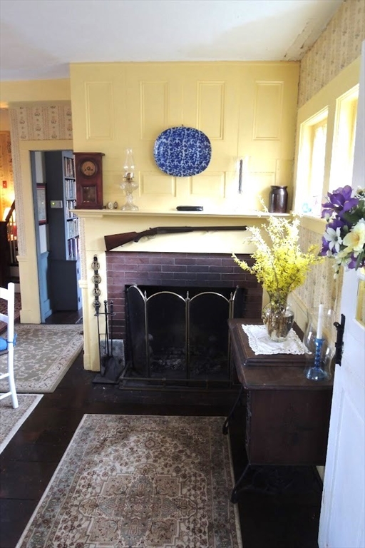 17 South Main Street Petersham, MA 01366 - Photo 10 of 24 a living room with furniture and a fireplace