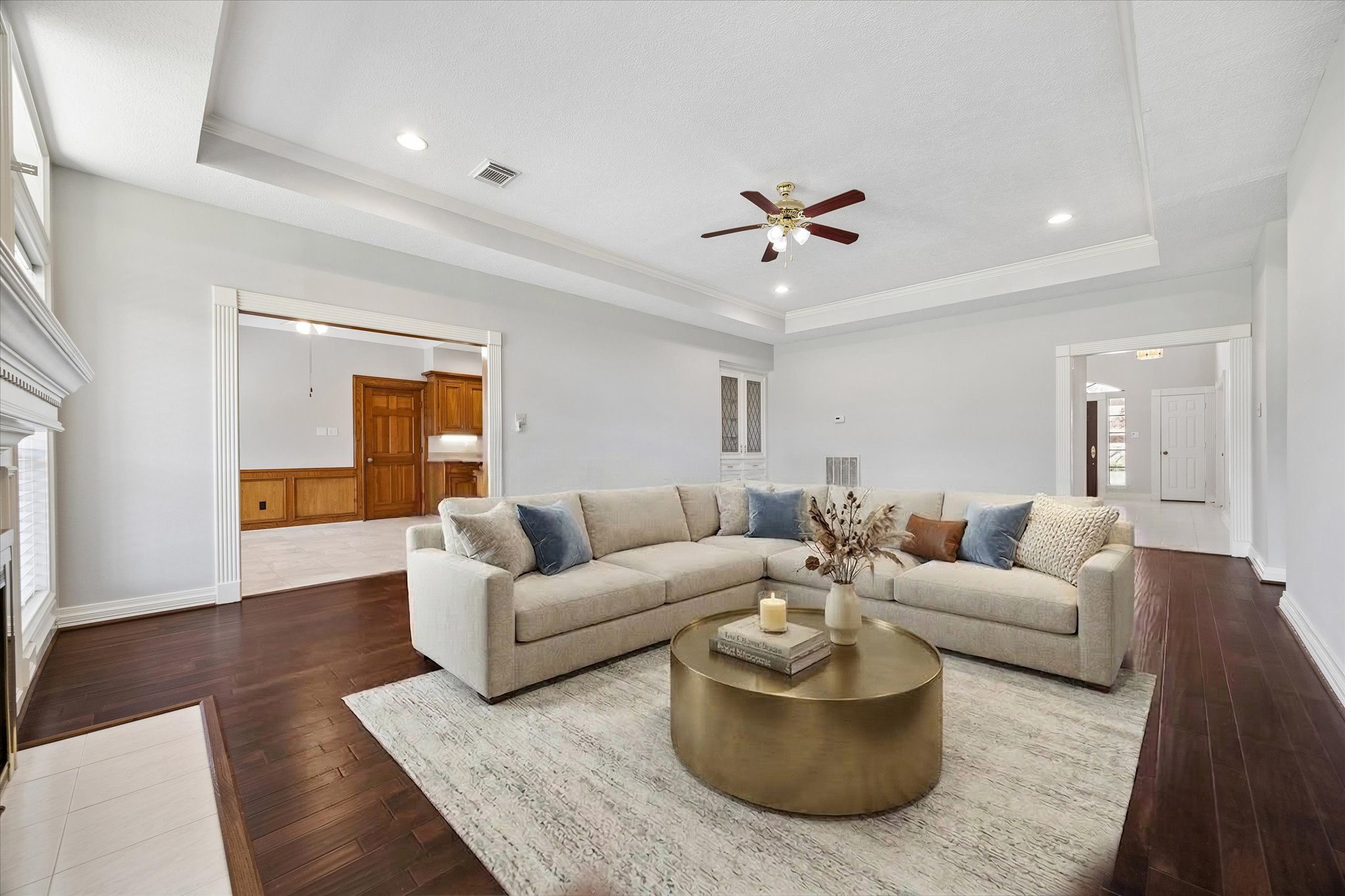1707 Rambling Stone Drive Richmond, TX 77406 - Photo 11 of 42 a living room with furniture and a large window