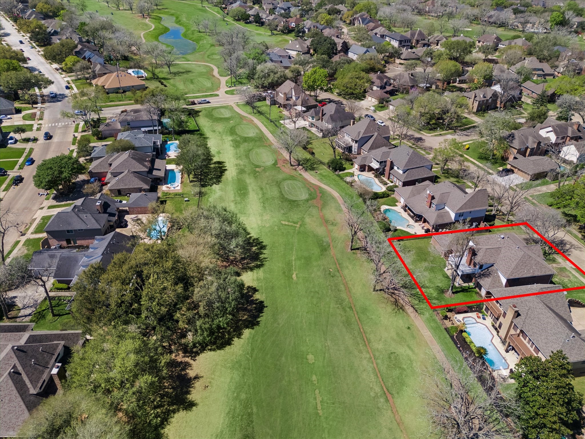 1707 Rambling Stone Drive Richmond, TX 77406 - Photo 33 of 42 an aerial view of residential houses with outdoor space and trees