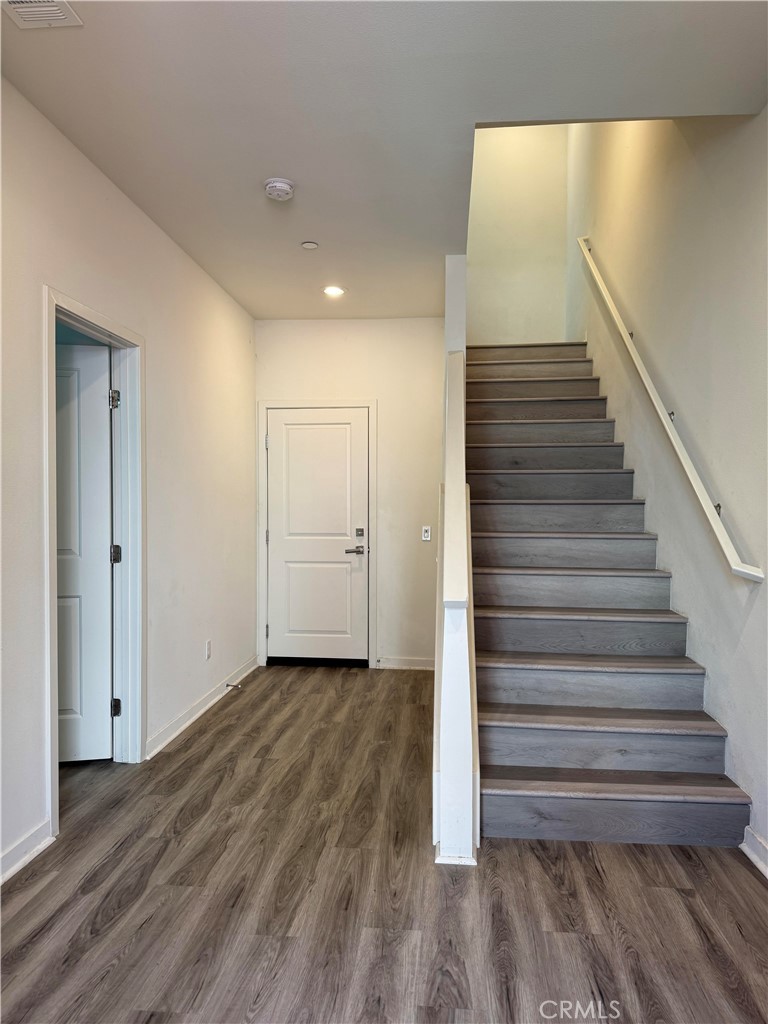 120 Citysquare Irvine, CA 92614 - Photo 5 of 13 a view of entryway with wooden floor
