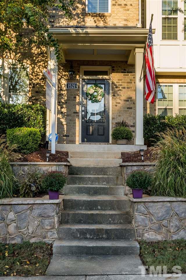 1521 Rodessa Run Raleigh, NC 27607 - Photo 2 of 29 Covered front porch to say hello and greet your neighbors!