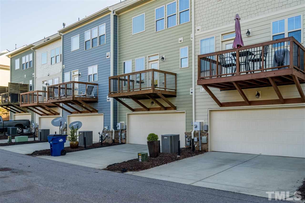 1521 Rodessa Run Raleigh, NC 27607 - Photo 28 of 29 Pull into your two car garage from the private alley in back.