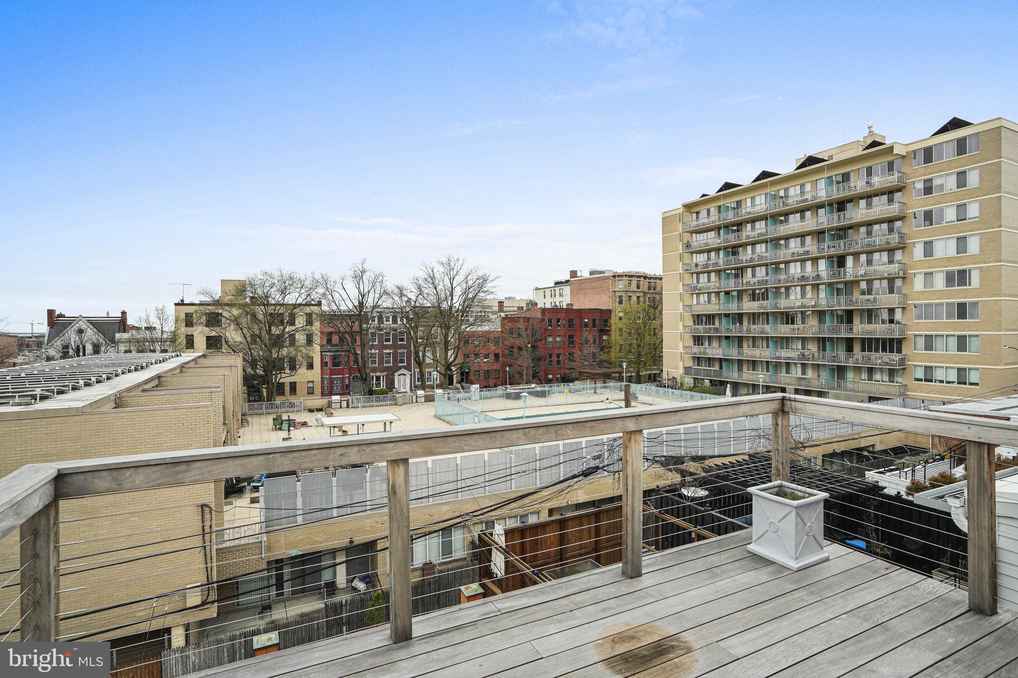 1850 Kalorama Road Northwest, Unit A Washington, DC 20009 - Photo 27 of 35 Private balcony off bedroom 3
