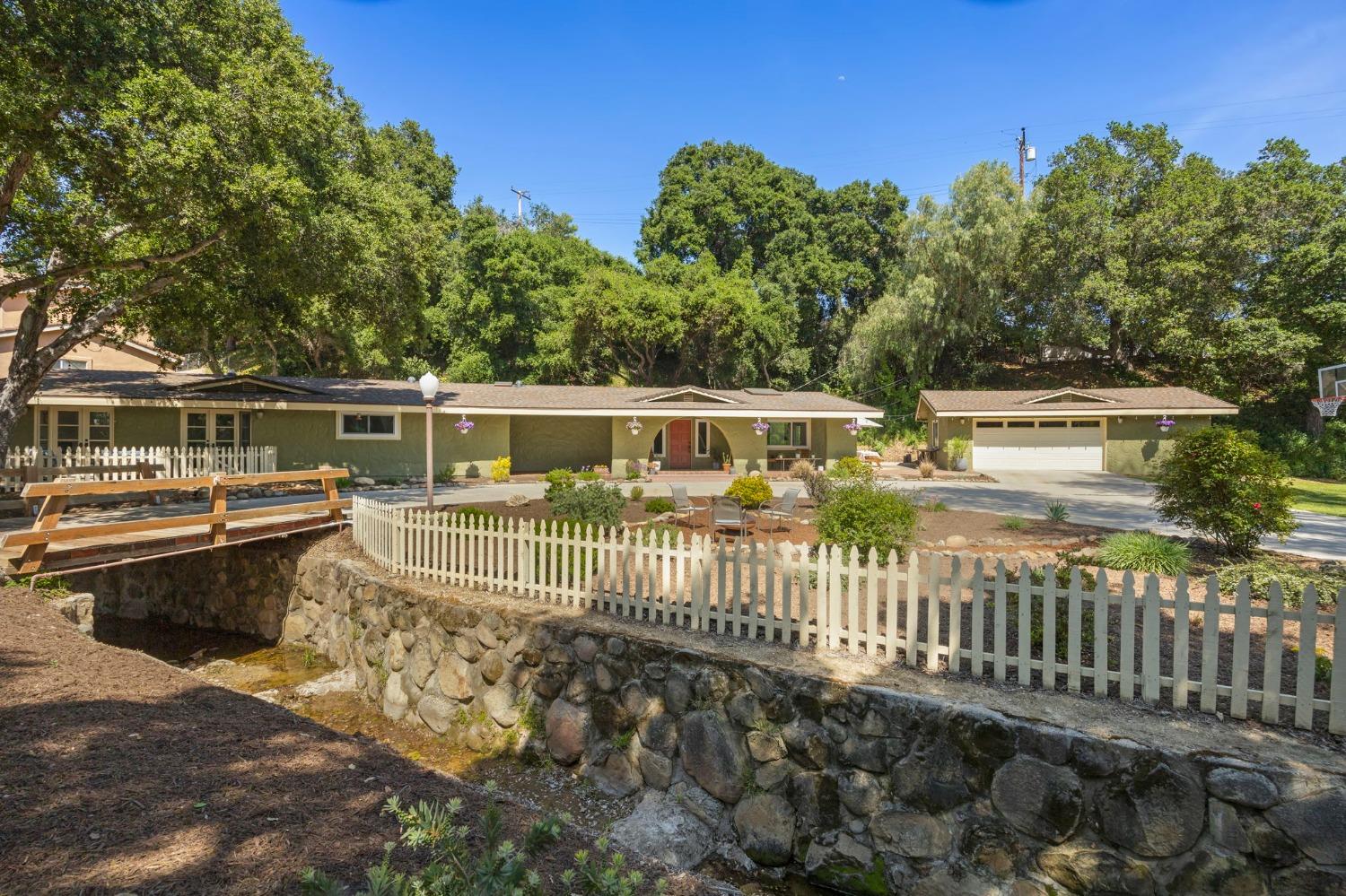 80 High Street Oak View, CA 93022 - Photo 50 of 93 a view of a house with a wooden deck