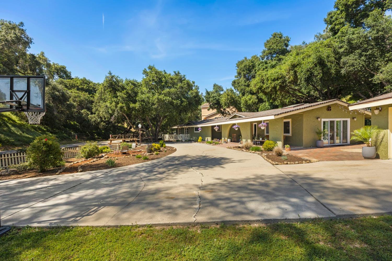 80 High Street Oak View, CA 93022 - Photo 53 of 93 a view of a house with backyard and sitting area