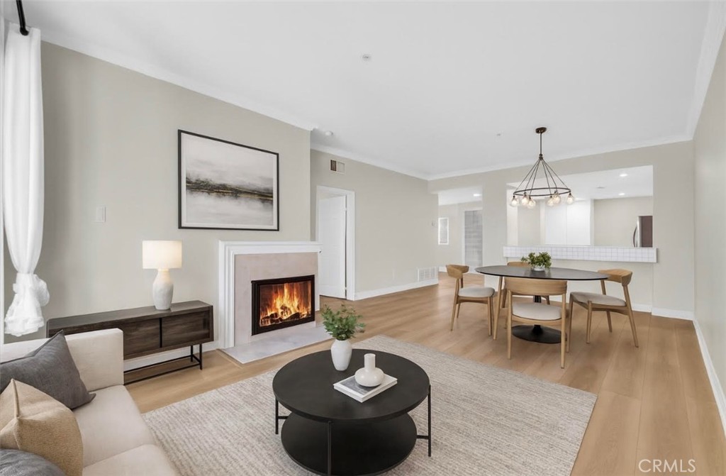 2243 Martin Irvine, CA 92612 - Photo 1 of 36 a living room with furniture and a fireplace