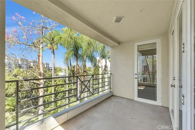 a view of outdoor space with balcony