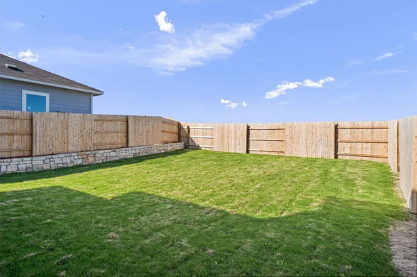 a view of an empty garage