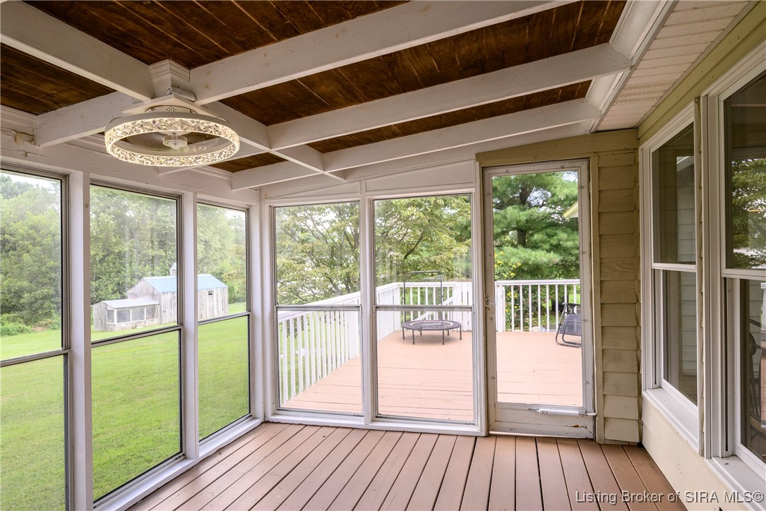 4100 Brush College Road Floyds Knobs, IN 47119 - Photo 53 of 66 Enclosed sun porch