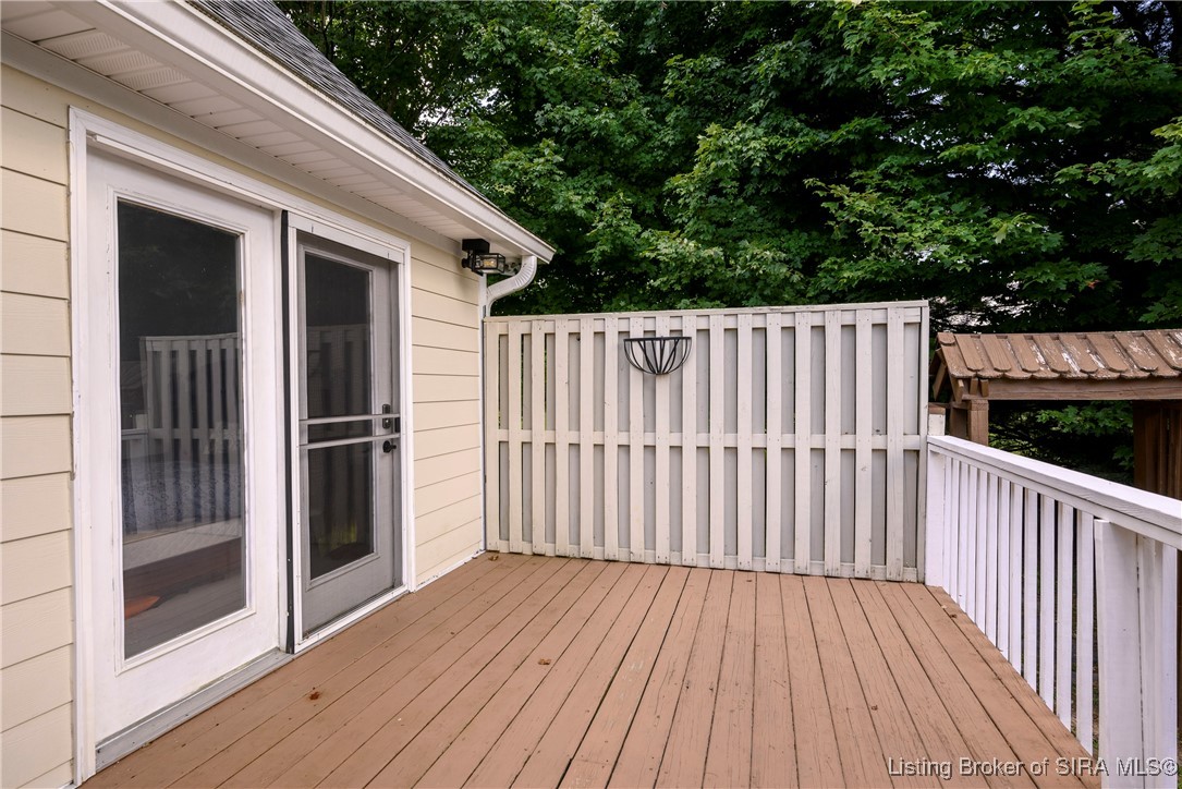4100 Brush College Road Floyds Knobs, IN 47119 - Photo 55 of 66 Rear deck