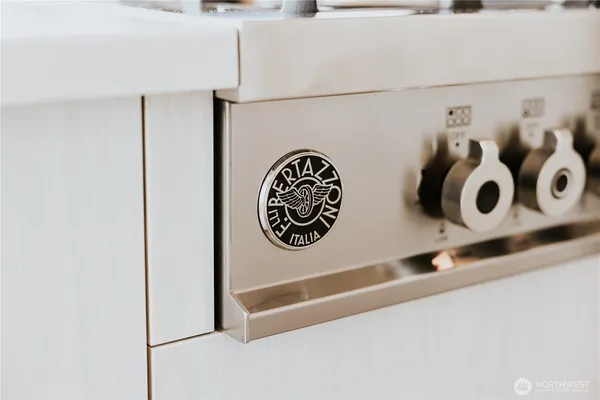 a close view of utility room