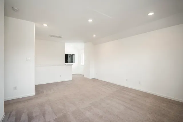 a view of empty room