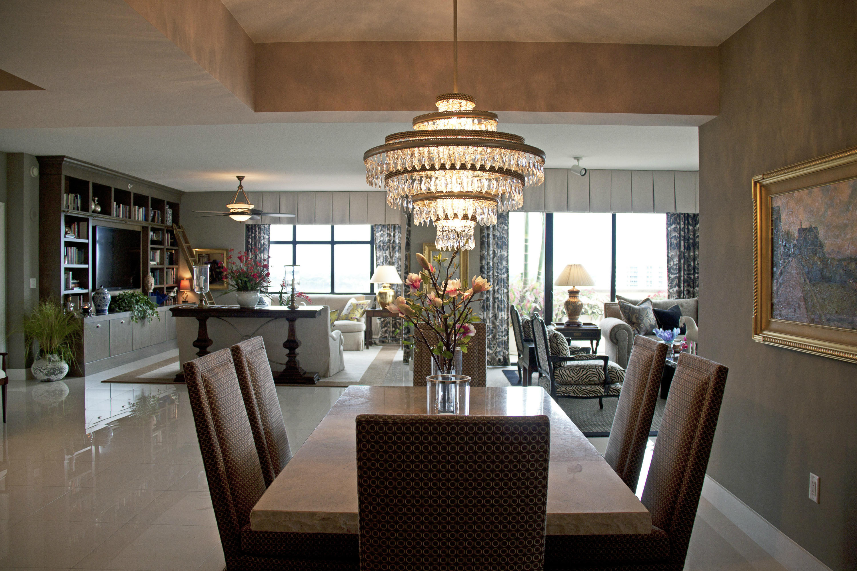 200 East Palmetto Park Road, Unit PH8 Boca Raton, FL 33432 - Photo 9 of 31 Buhle Dinning Room Looking Out To Living