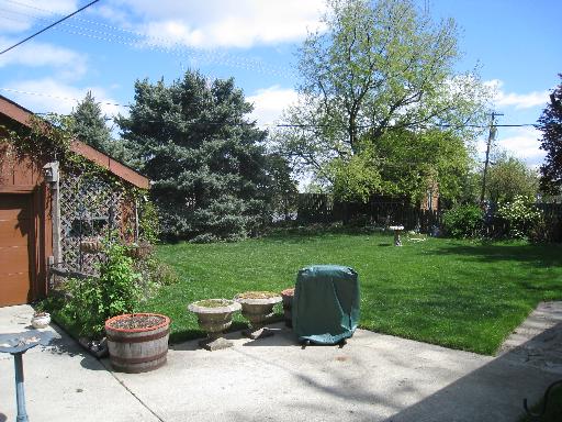 141 Queenswood Road Bolingbrook, IL 60440 - Photo 4 of 5 a view of a backyard with sitting area and garden