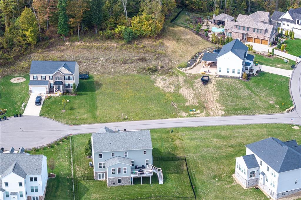 59 Ridgewood Drive McDonald, PA 15057 - Photo 8 of 12 an aerial view of a house with yard swimming pool and outdoor seating