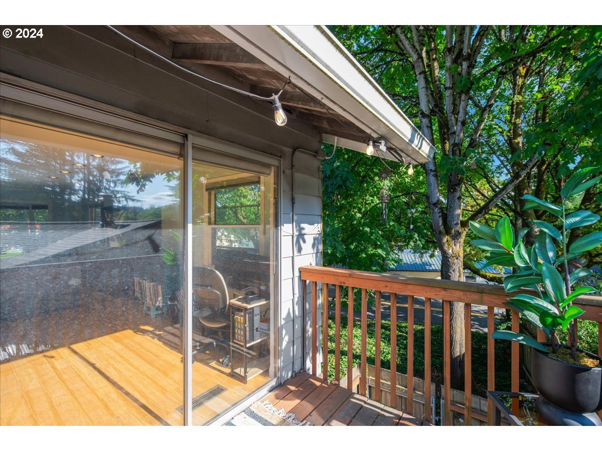 2675 Southwest Spring Garden Street Portland, OR 97219 - Photo 27 of 31 a view of a balcony
