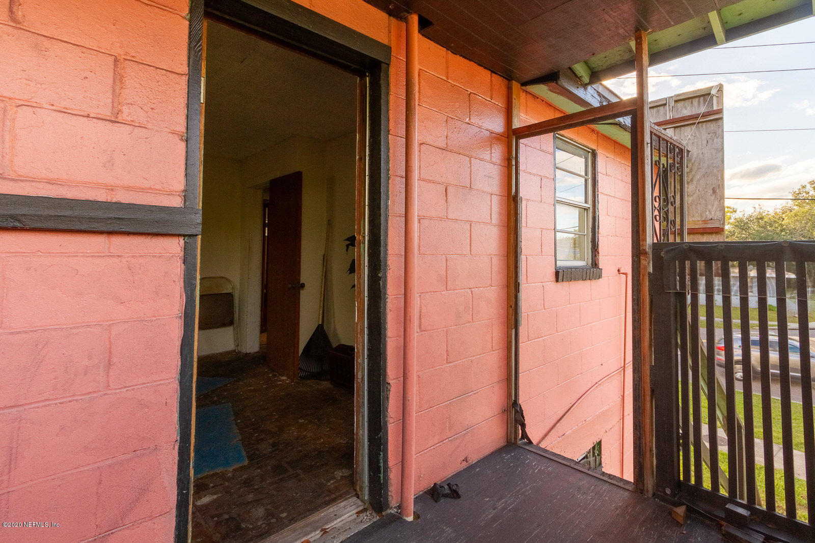 2905 Moncrief Road Jacksonville, FL 32209 - Photo 15 of 82 a view of a glass door and an outdoor shower