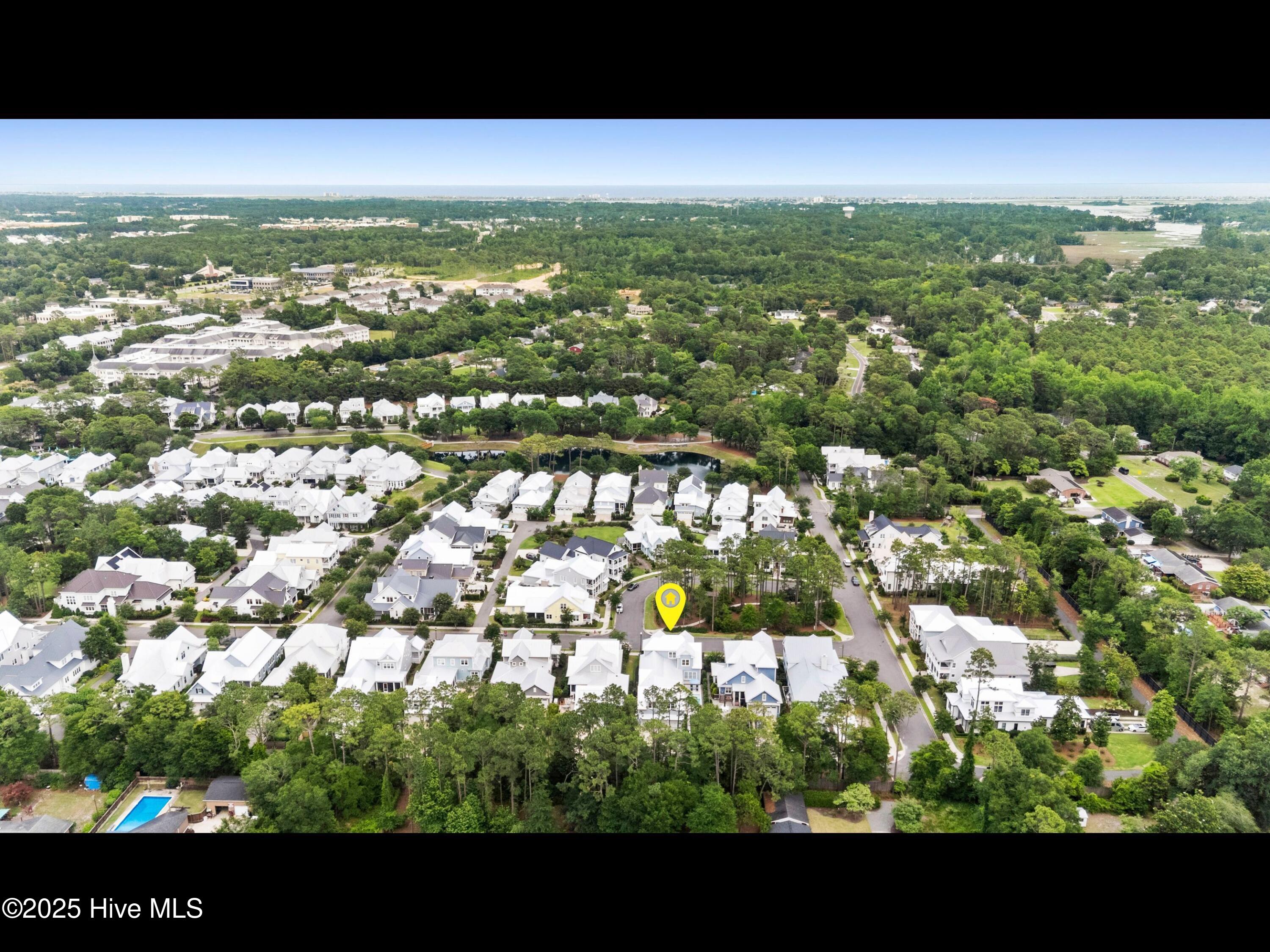 1012 Midnight Channel Road Wilmington, NC 28403 - Photo 93 of 105 Aerial View Of Autumn Hall