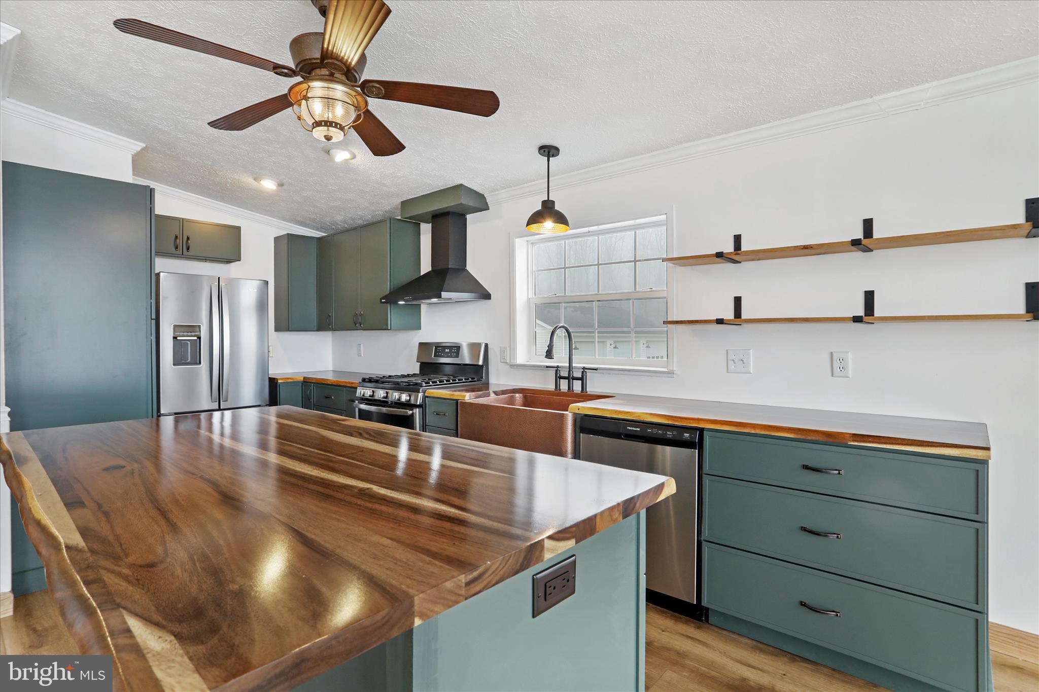 3688 Ash Ruckman Road Augusta, WV 26704 - Photo 9 of 66 BRAND NEW KITCHEN W/FARMHOUSE SINK