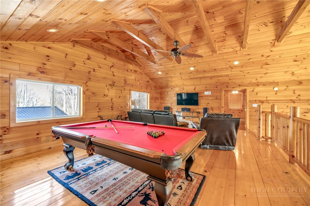 7994 3 Top Road Todd, NC 28684 - Photo 25 of 50 a room with pool table and windows