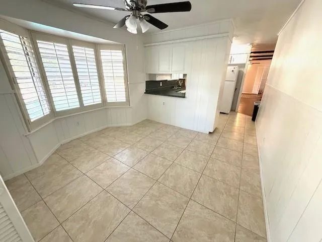 a view of a livingroom with a staircase