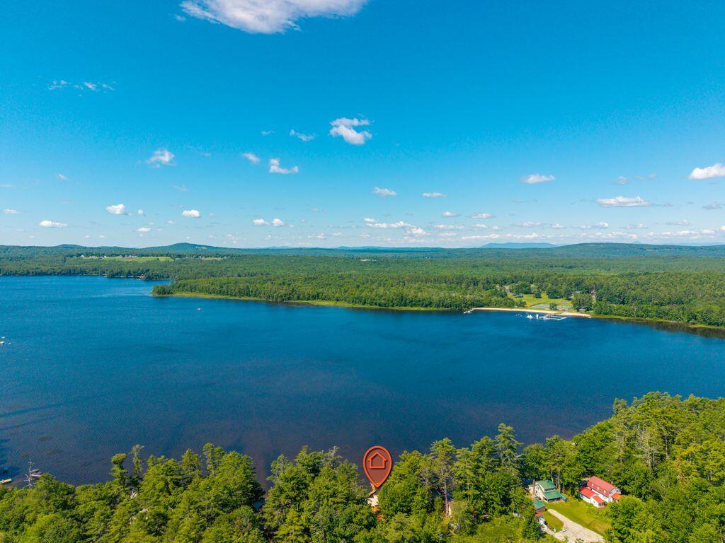 12 Partridge Lane Poland, ME 04274 - Photo 42 of 43 Aerial Tripp Pond