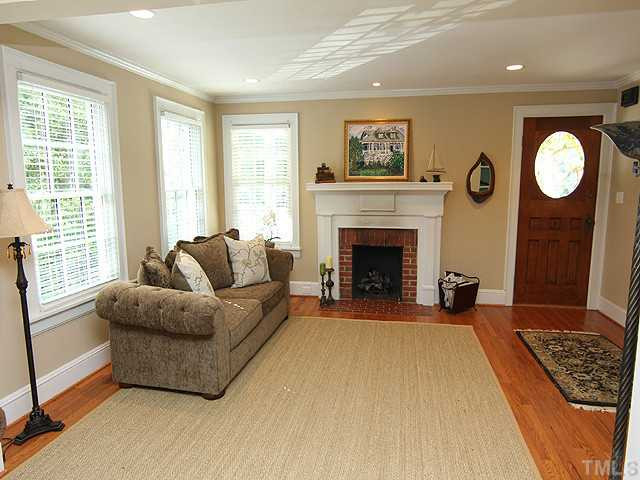2311 Byrd Street Raleigh, NC 27608 - Photo 6 of 24 Living room/ Family room combo- very open Living Room