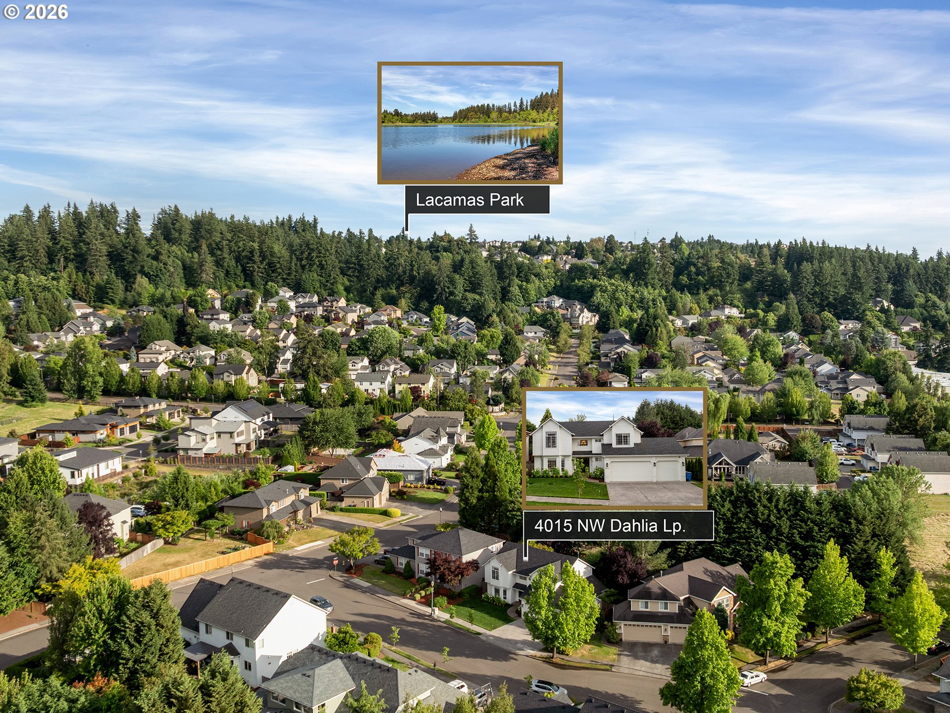 4015 Northwest Dahlia Loop Camas, WA 98607 - Photo 39 of 46 Drone View/UAV