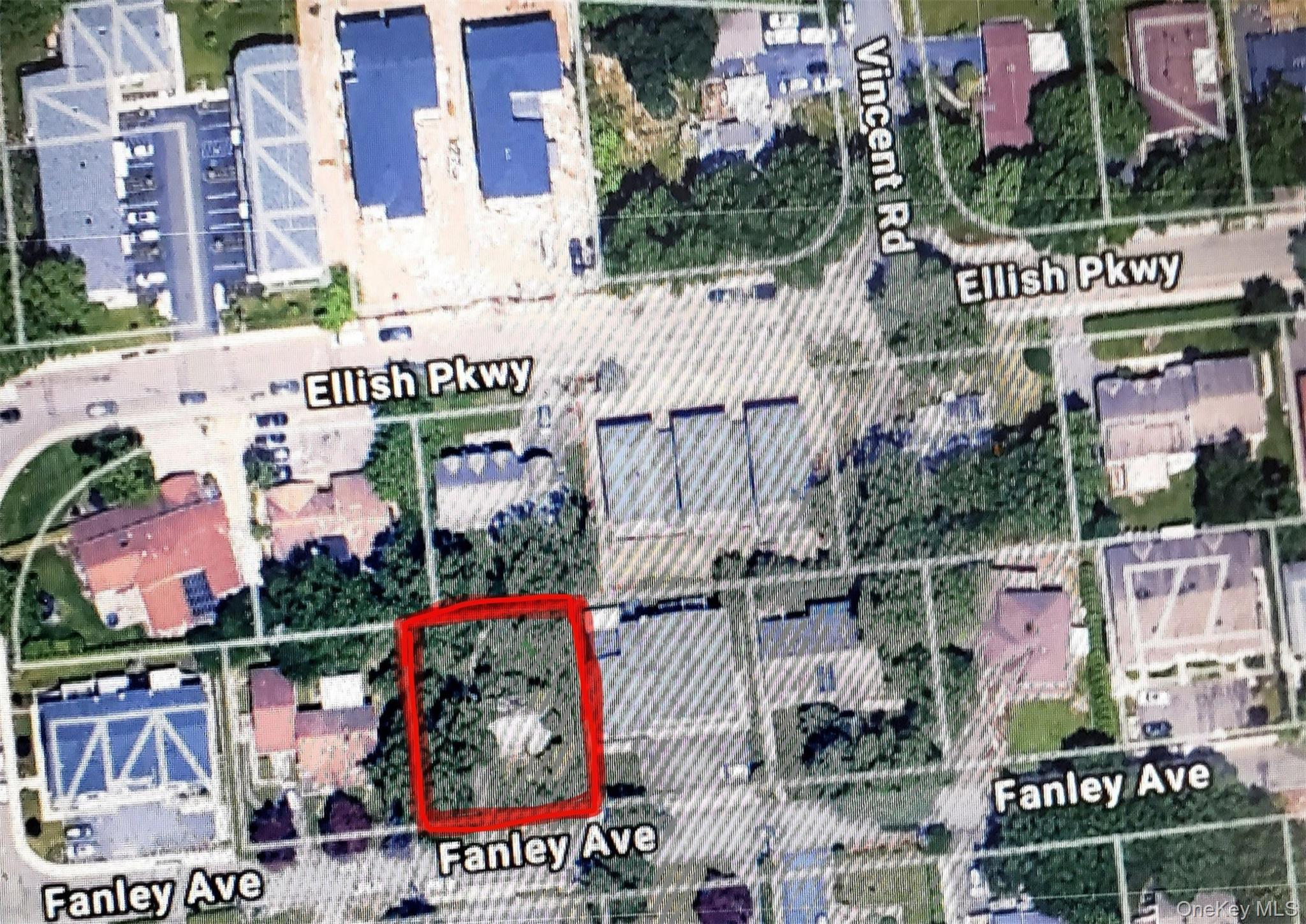 4 Fanley Avenue Spring Valley, NY 10977 - Photo 2 of 2 Subject property is outlined in red.