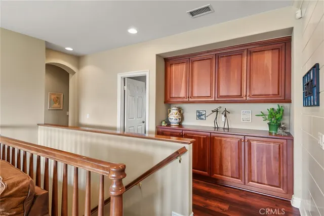 a room with musical instruments