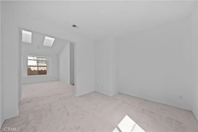 a view of empty room