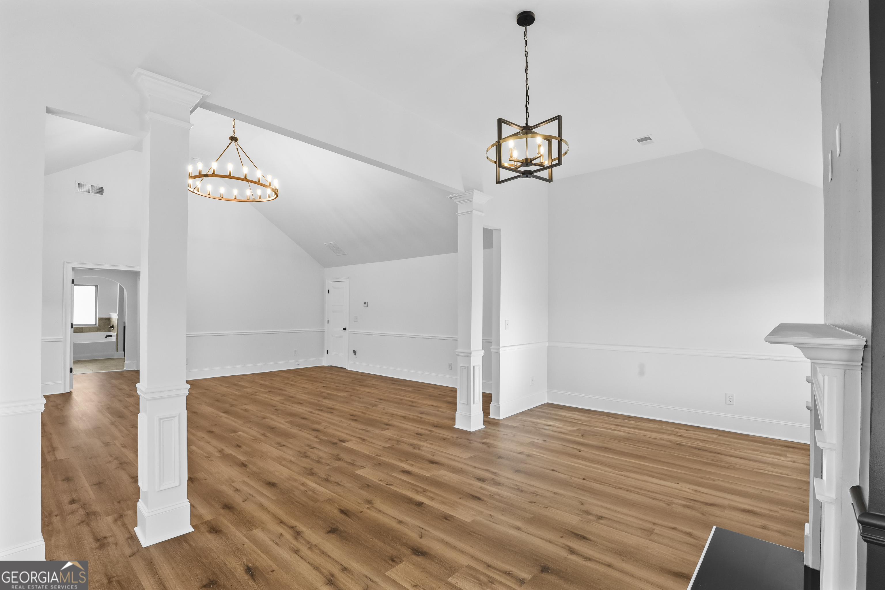 200 Snow Bird Drive Hampton, GA 30228 - Photo 27 of 55 a view of a room with wooden floor and white walls