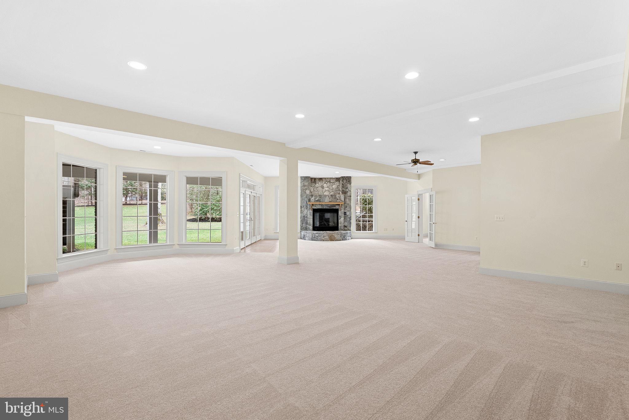 11913 Chapel Road Clifton, VA 20124 - Photo 106 of 124 Stone surround gas fireplace
